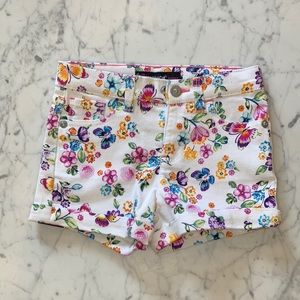 Girls Floral Shorts 5T